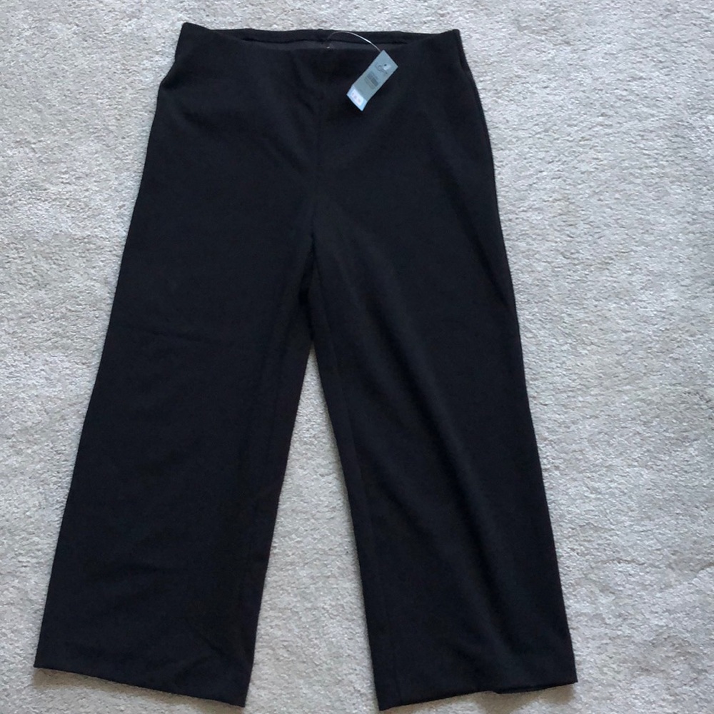 The Loft wide leg crop pants size 6 petite